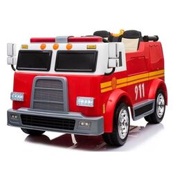 Masinuta electrica Lean Cars Fire Truck 3923 (Red) Thumb