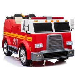 Masinuta electrica Lean Cars Fire Truck 3923 (Red)