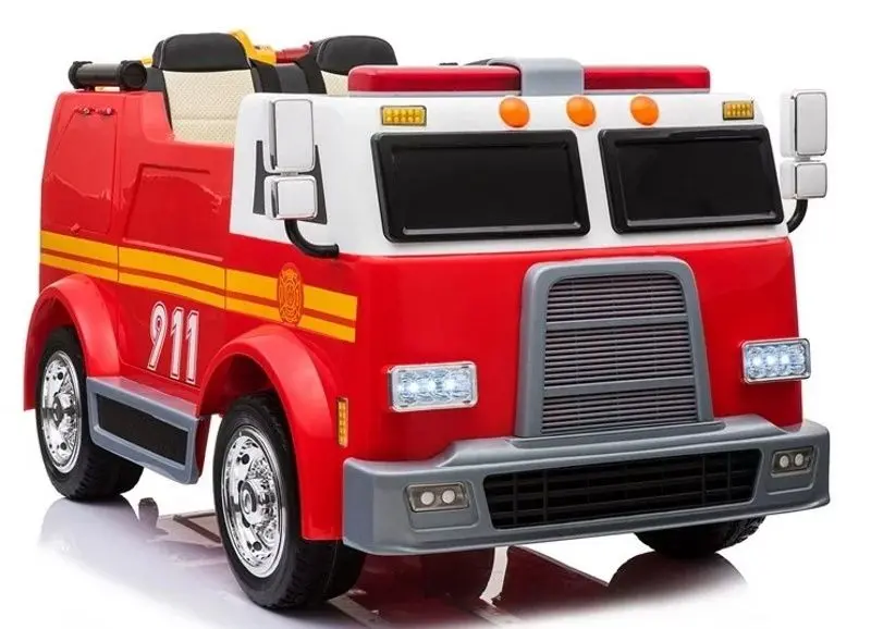 Masinuta electrica Lean Cars Fire Truck 3923 (Red)