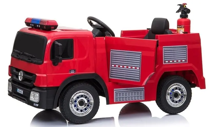 Masinuta electrica Lean Cars Fire Truck SX1818 (Red) - 6