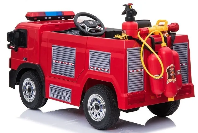Masinuta electrica Lean Cars Fire Truck SX1818 (Red) - 7