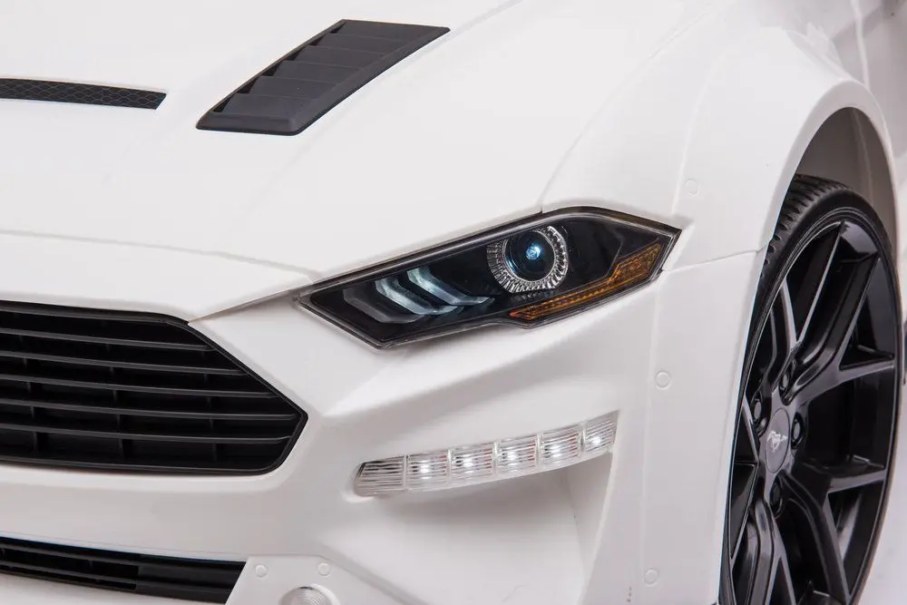 Masinuta electrica Lean Cars Ford Mustang GT Drift SX2038 (White) - 12