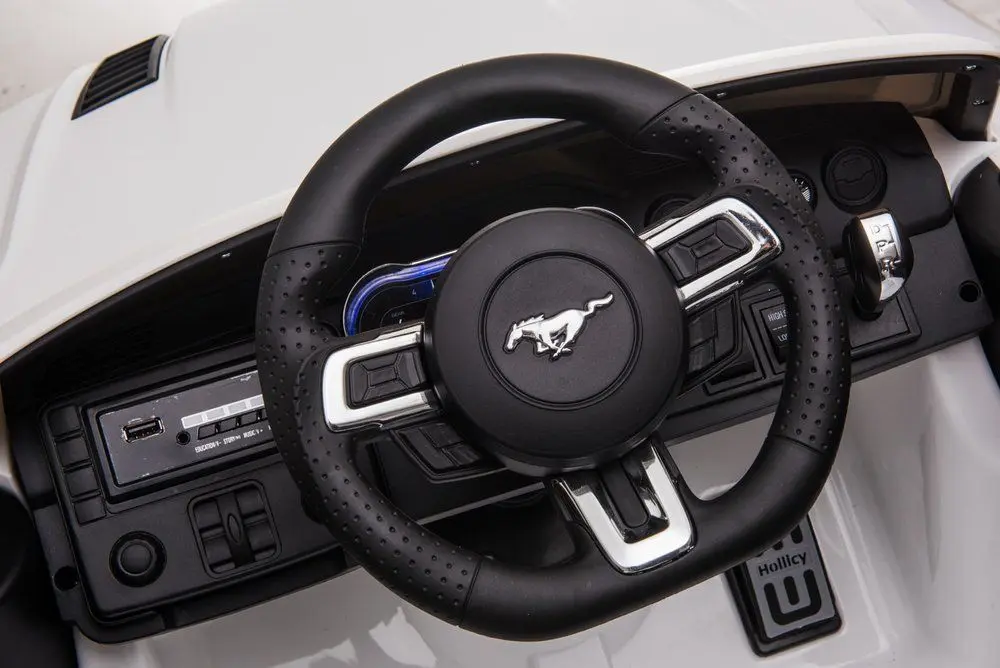 Masinuta electrica Lean Cars Ford Mustang GT Drift SX2038 (White) - 7