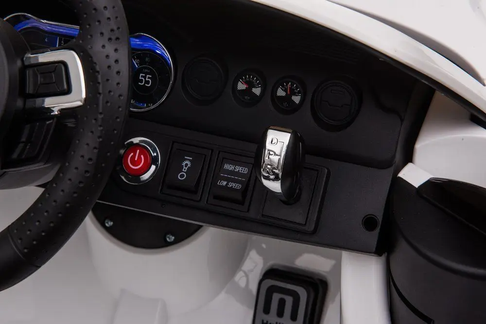 Masinuta electrica Lean Cars Ford Mustang GT Drift SX2038 (White) - 8