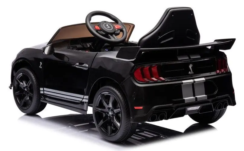 Masinuta electrica Lean Cars Ford Mustang GT500 Shelby (Black) - 4