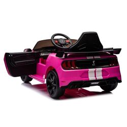 Masinuta electrica Lean Cars Ford Mustang GT500 Shelby (Pink) Thumb