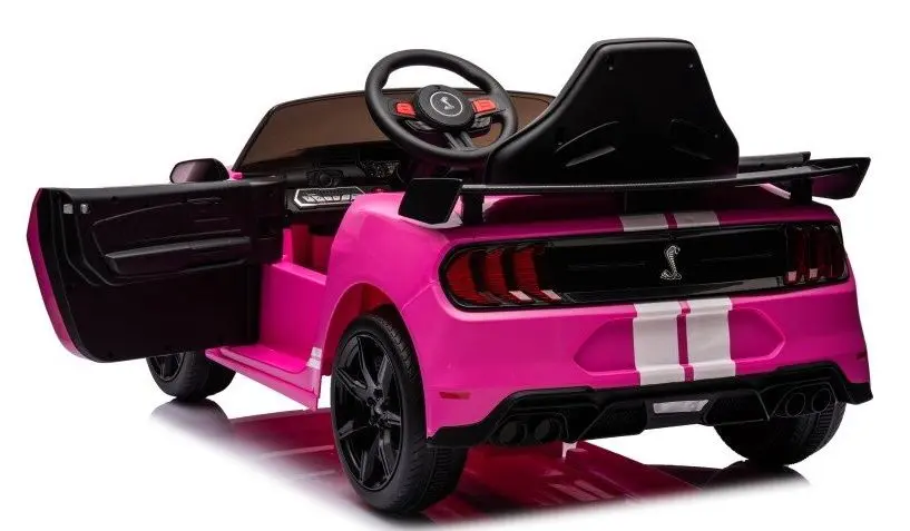 Masinuta electrica Lean Cars Ford Mustang GT500 Shelby (Pink) - 4