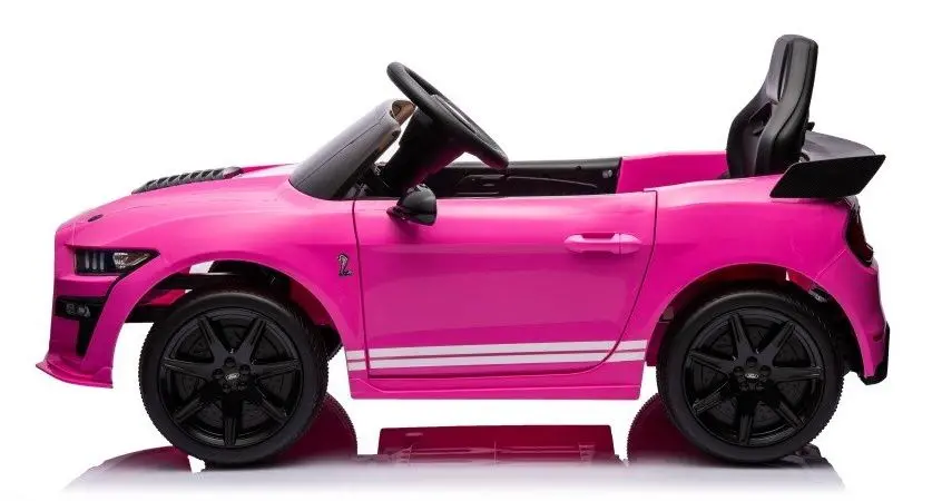 Masinuta electrica Lean Cars Ford Mustang GT500 Shelby (Pink) - 6