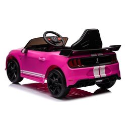 Masinuta electrica Lean Cars Ford Mustang GT500 Shelby (Pink) Thumb