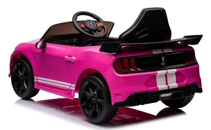 Masinuta electrica Lean Cars Ford Mustang GT500 Shelby (Pink) - 7