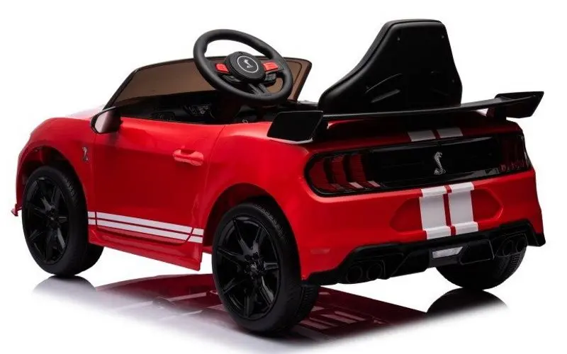 Masinuta electrica Lean Cars Ford Mustang GT500 Shelby (Red) - 6