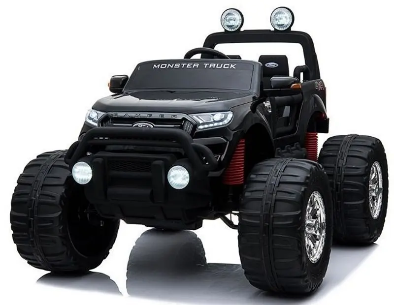 Masinuta electrica Lean Cars Ford Ranger Monster (Black) - 3