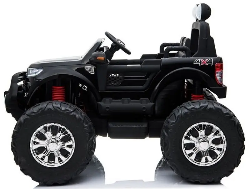 Masinuta electrica Lean Cars Ford Ranger Monster (Black) - 4