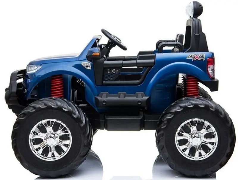 Masinuta electrica Lean Cars Ford Ranger Monster LCD (Blue) - 4