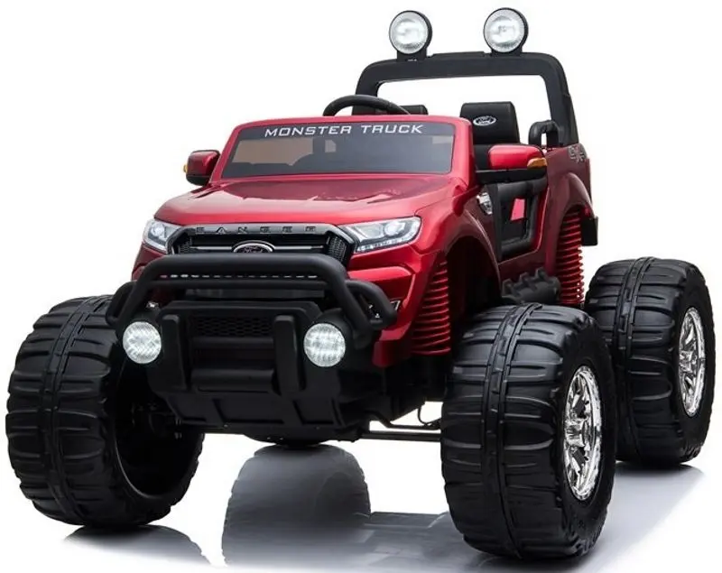 Masinuta electrica Lean Cars Ford Ranger Monster LCD (Red) - 3