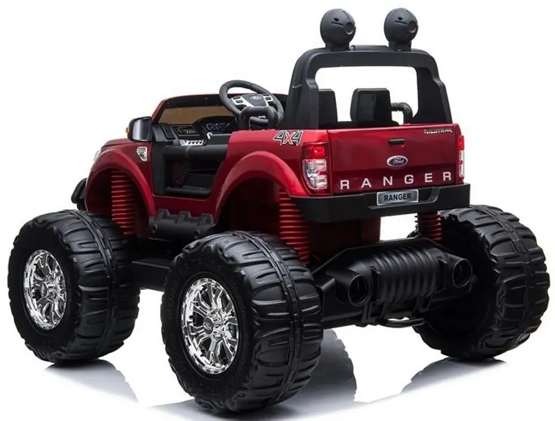 Masinuta electrica Lean Cars Ford Ranger Monster LCD (Red) - 5