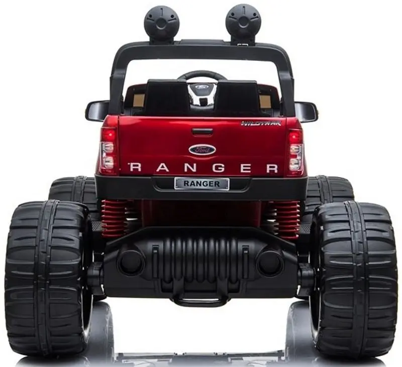 Masinuta electrica Lean Cars Ford Ranger Monster LCD (Red) - 6