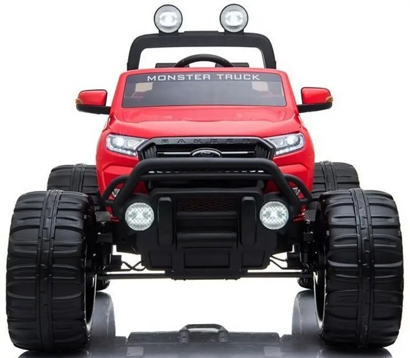 Masinuta electrica Lean Cars Ford Ranger Monster (Red) - 2