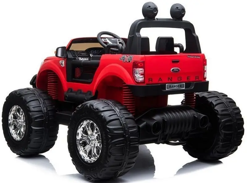 Masinuta electrica Lean Cars Ford Ranger Monster (Red) - 4