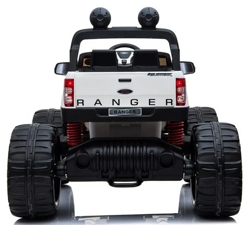 Masinuta electrica Lean Cars Ford Ranger Monster (White) - 4