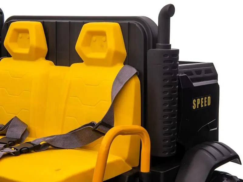 Masinuta electrică Lean Cars JC222 (Black/Yellow) - 13