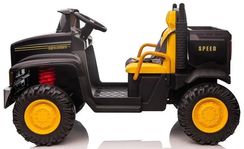 Masinuta electrică Lean Cars JC222 (Black/Yellow) - 4