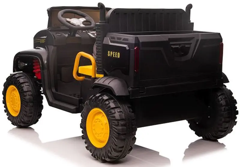 Masinuta electrică Lean Cars JC222 (Black/Yellow) - 6