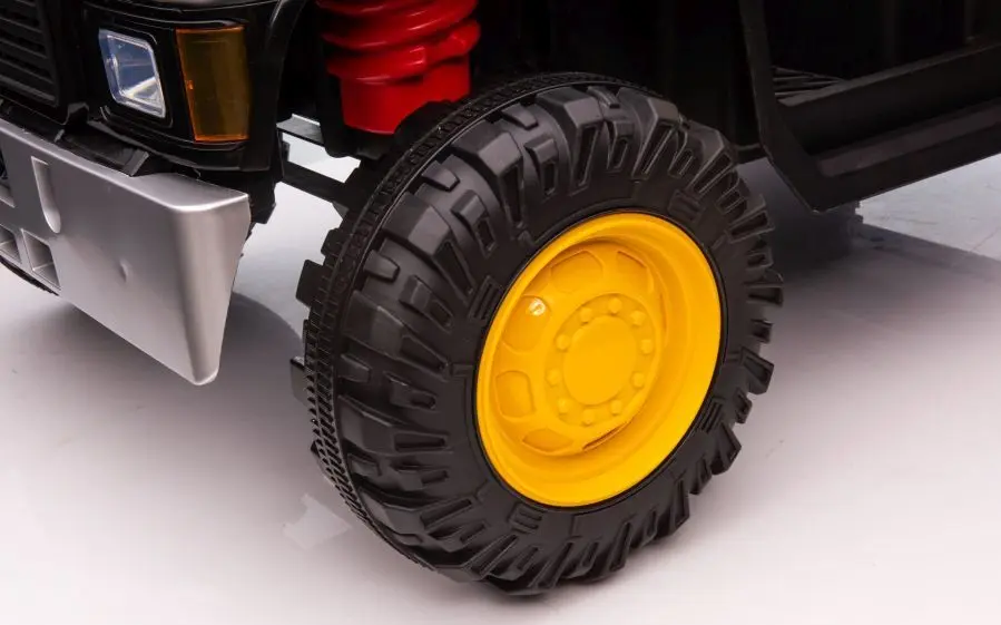 Masinuta electrică Lean Cars JC222 (Black/Yellow) - 9