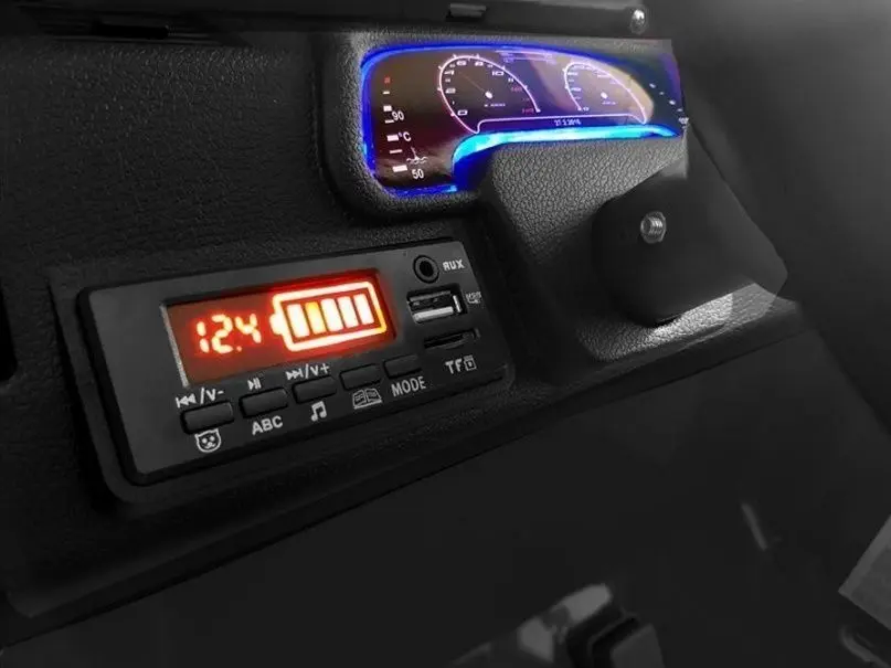 Masinuta electrica Lean Cars Jeep HP012 (Black) - 8