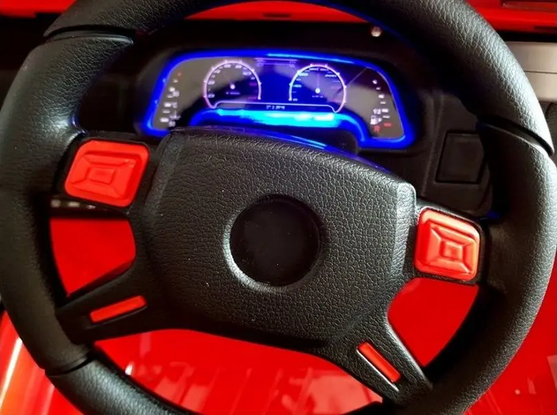 Электромобиль Lean Cars Jeep HP012 (Red) - 9