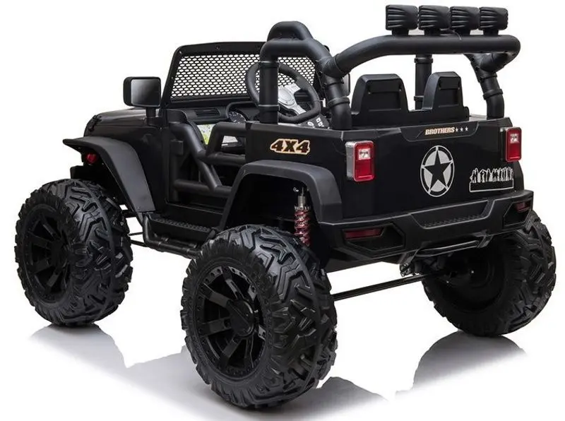 Masinuta electrica Lean Cars Jeep JC666 (Black) - 5