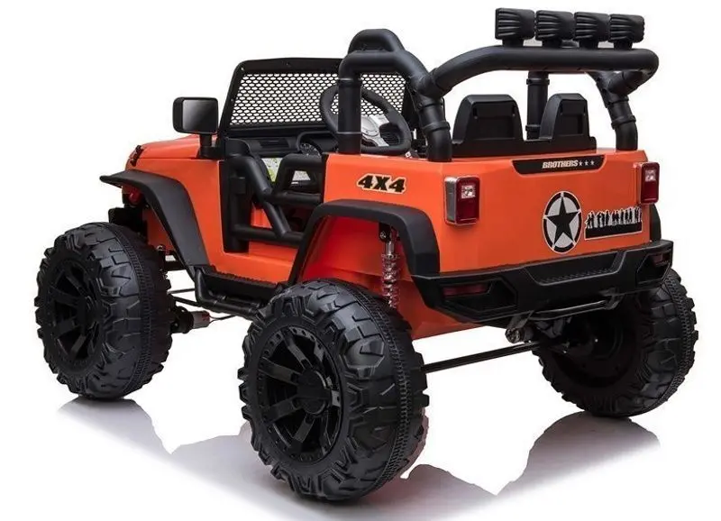 Masinuta electrica Lean Cars Jeep JC666 (Orange) - 4
