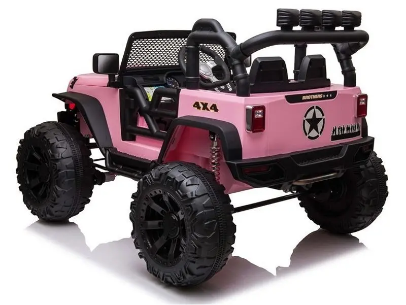 Masinuta electrica Lean Cars Jeep JC666 (Pink) - 5