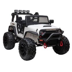 Masinuta electrica Lean Cars Jeep JC666 (White)