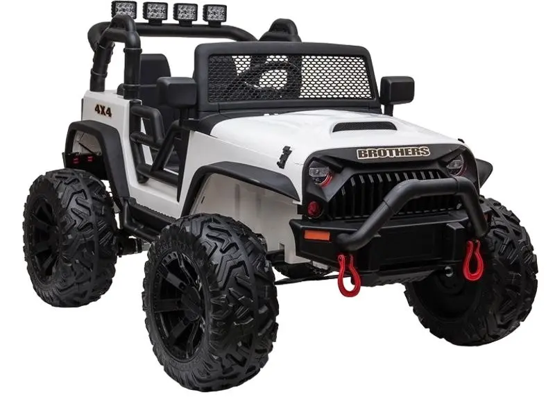 Электромобиль Lean Cars Jeep JC666 (White)