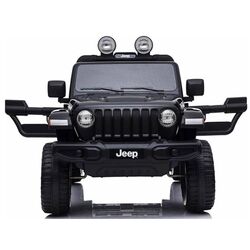 Электромобиль Lean Cars Jeep Rubicon 4x4 (Black) Thumb