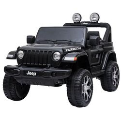 Электромобиль Lean Cars Jeep Rubicon 4x4 (Black)