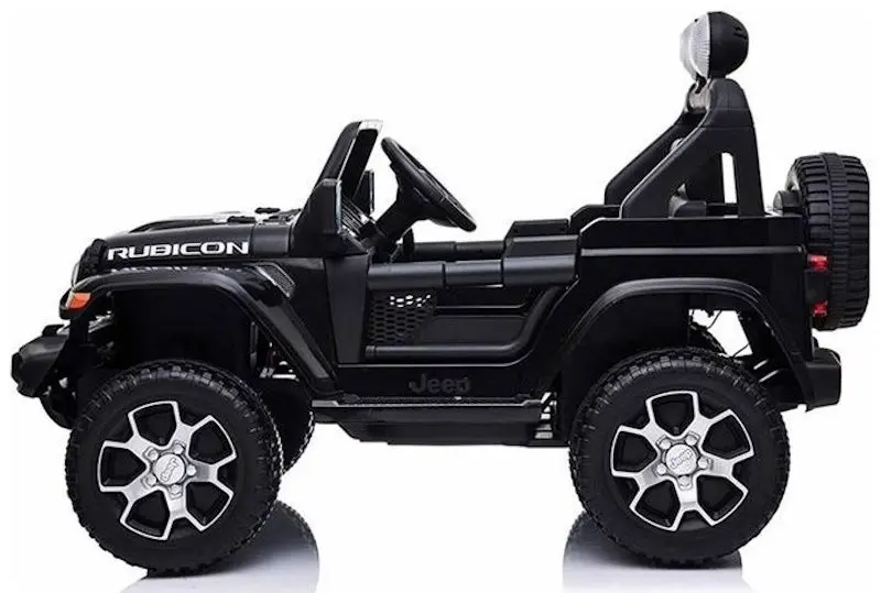 Электромобиль Lean Cars Jeep Rubicon 4x4 (Black) - 4