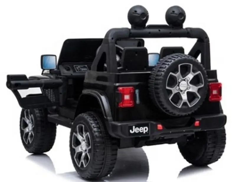 Электромобиль Lean Cars Jeep Rubicon 4x4 (Black) - 5