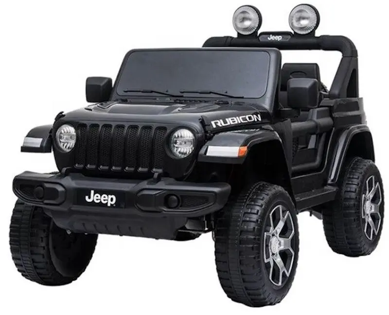 Электромобиль Lean Cars Jeep Rubicon 4x4 (Black)