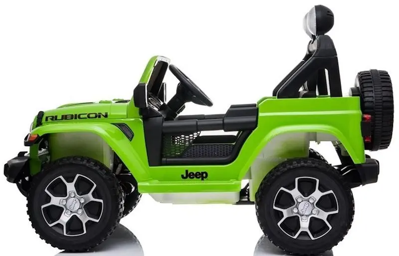 Masinuta electrica Lean Cars Jeep Rubicon 4x4 (Green) - 2
