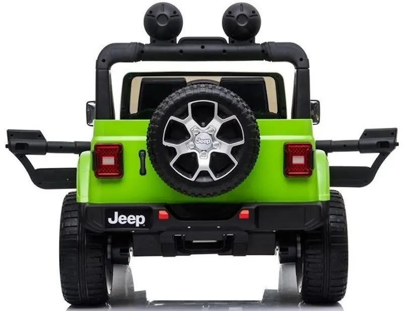 Masinuta electrica Lean Cars Jeep Rubicon 4x4 (Green) - 3