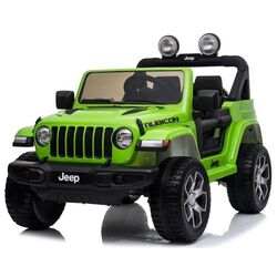 Masinuta electrica Lean Cars Jeep Rubicon 4x4 (Green) Thumb