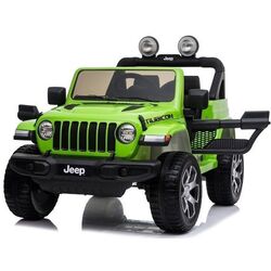 Masinuta electrica Lean Cars Jeep Rubicon 4x4 (Green) Thumb
