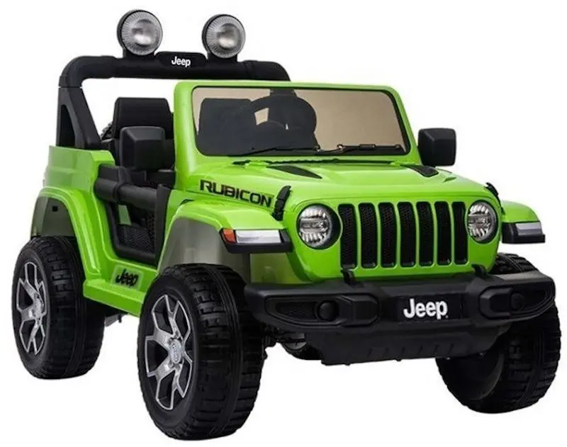 Masinuta electrica Lean Cars Jeep Rubicon 4x4 (Green)