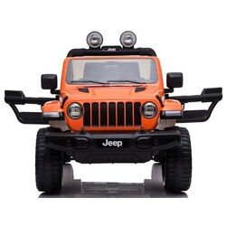 Электромобиль Lean Cars Jeep Rubicon 4x4 (Orange) Thumb