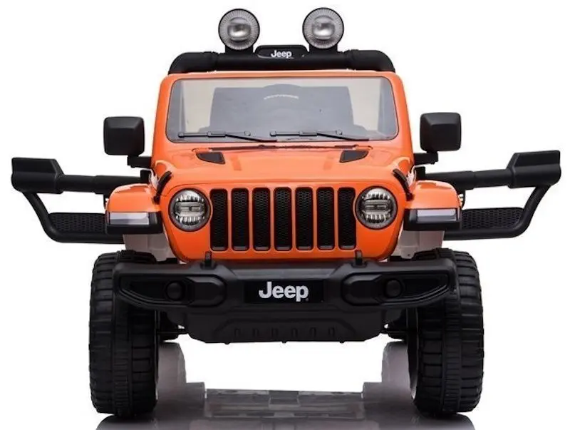 Электромобиль Lean Cars Jeep Rubicon 4x4 (Orange) - 5