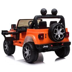 Электромобиль Lean Cars Jeep Rubicon 4x4 (Orange) Thumb