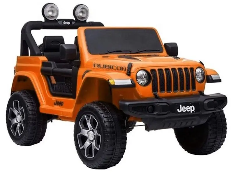 Электромобиль Lean Cars Jeep Rubicon 4x4 (Orange)