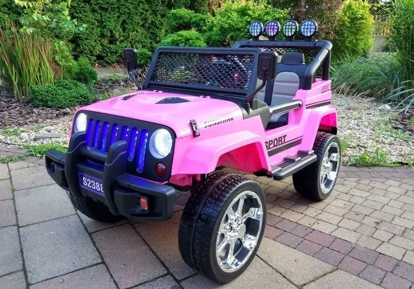 Masinuta electrica Lean Cars Jeep S2388 (Pink) - 2